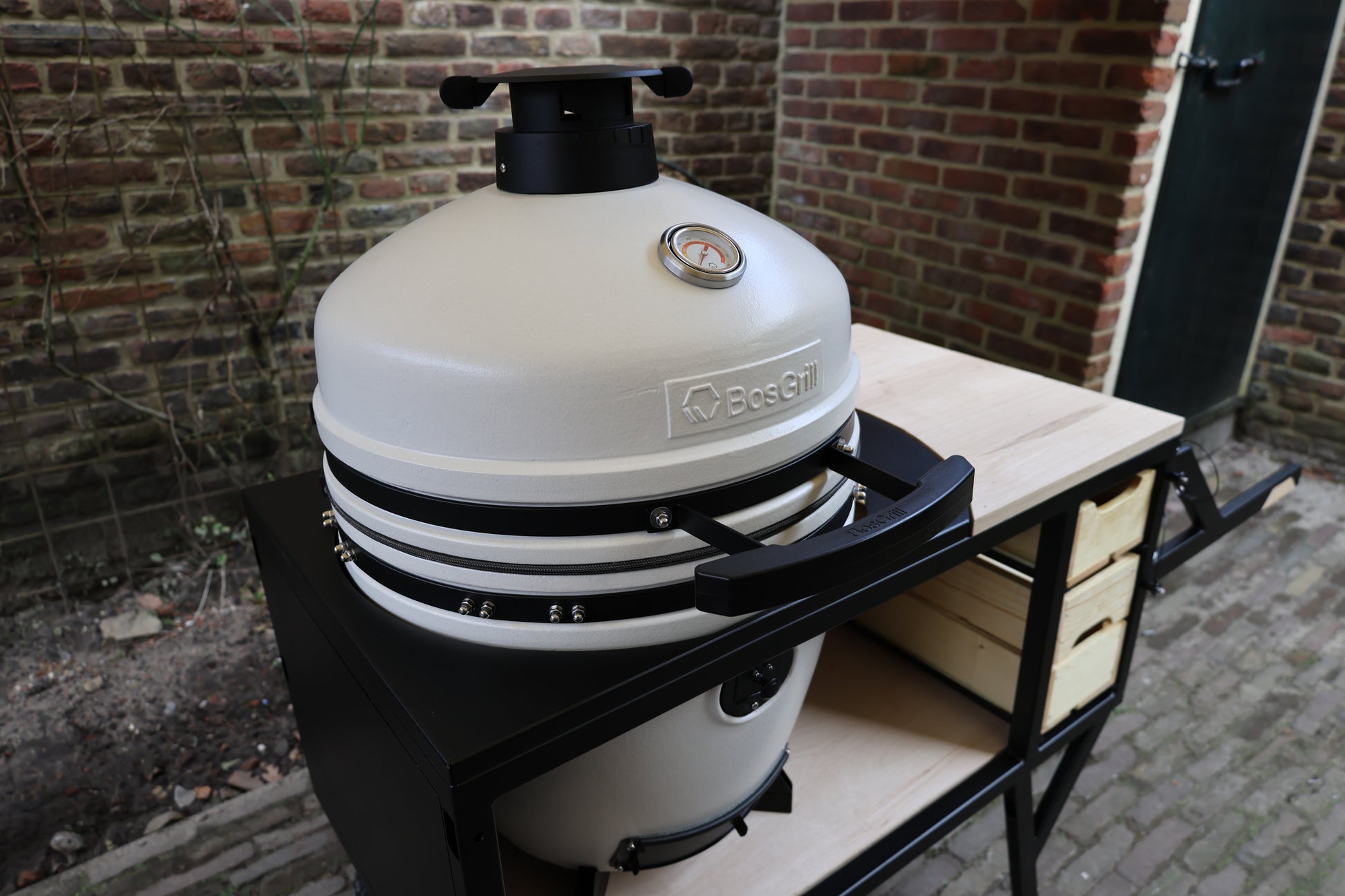 Verrijdbaar BBQ-meubel Kamado Large