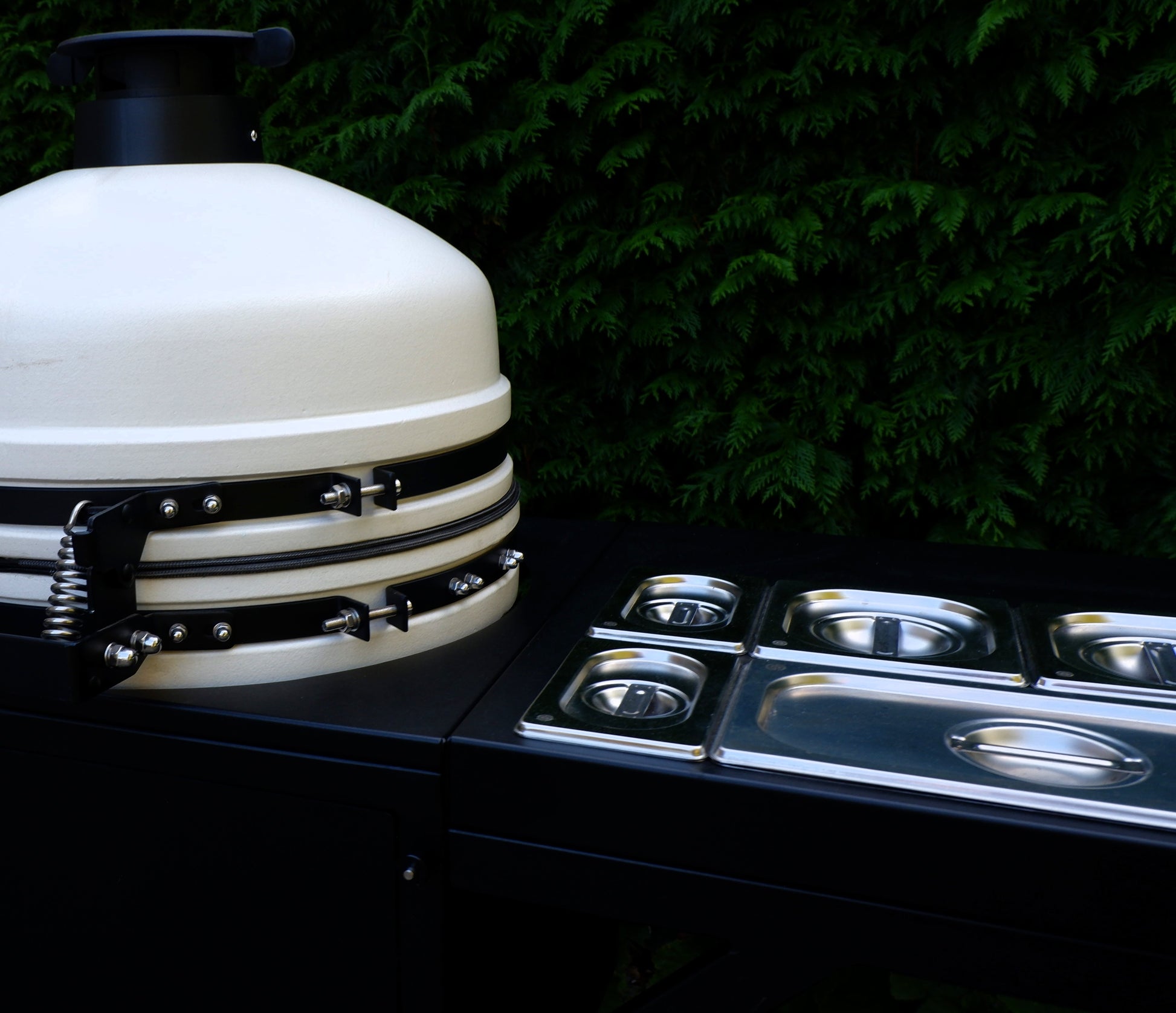 GN-bakken uitbreiding voor jouw KMAZO BBQ-meubel