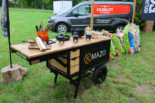 Sfeerbeeld uitbreiding BBQ-meubels hout
